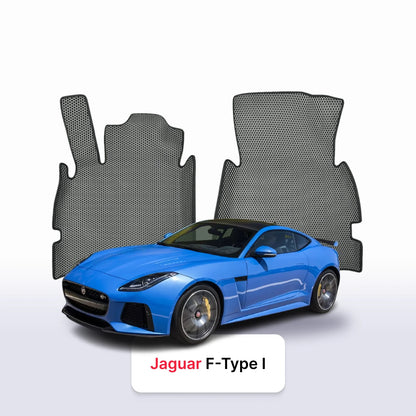 Car mats EVAMATS for Jaguar F-Type 1 gen 2013-2024 year ROADSTER