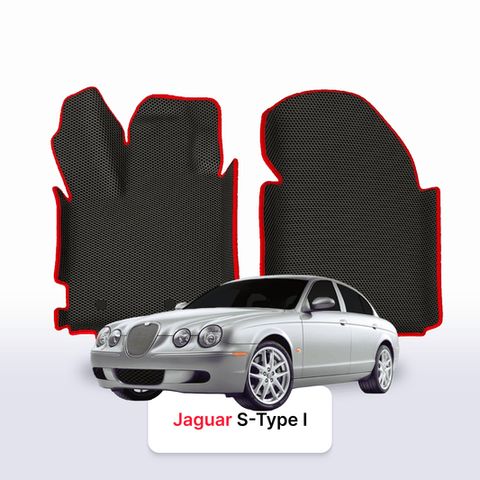 Car mats EVAMATS for Jaguar S-Type 1 gen 1998-2008 year SEDAN