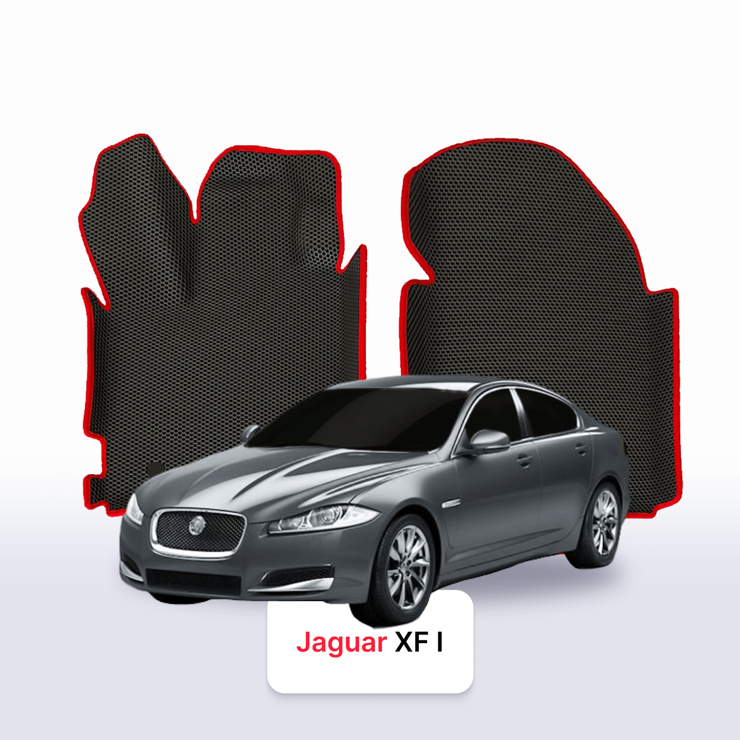 Car mats EVAMATS for Jaguar XF 1 gen 2007-2015 year SEDAN