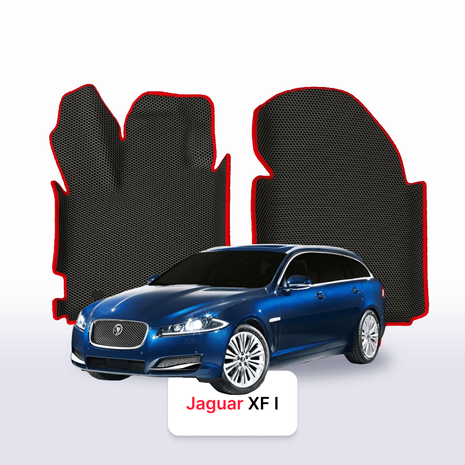 Car mats EVA for Jaguar XF X250 1 gen 2011-2016 year STATION WAGON