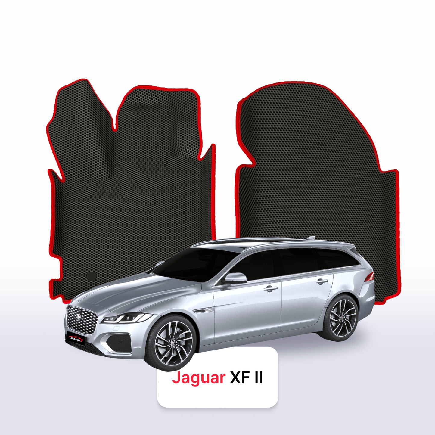 Car mats EVA for Jaguar XF X260 2 gen 2015-2024 year STATION WAGON