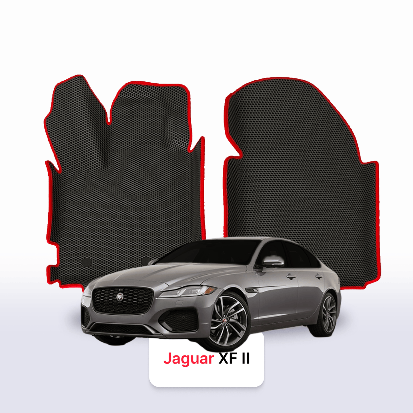 Car mats EVAMATS for Jaguar XF 2 gen 2015-2025 year SEDAN