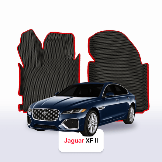 Car mats EVAMATS for Jaguar XF 2 gen 2015-2025 year LONG SEDAN