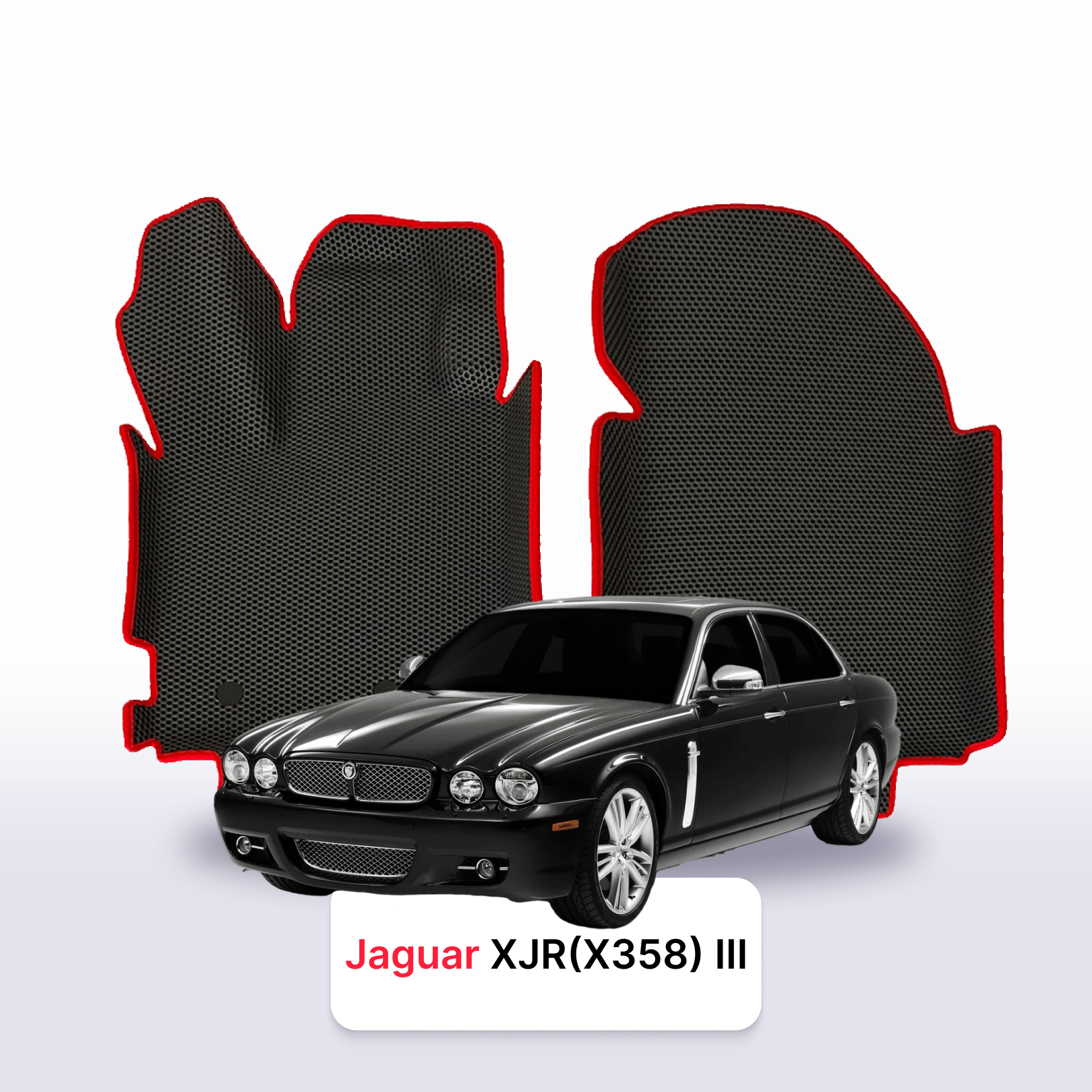 Car mats EVA for Jaguar XJR(X358) 3 gen 2007-2009 year SEDAN