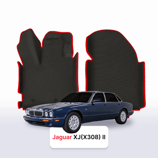 Car mats EVAMATS for Jaguar XJ(X308) 2 gen 1997-2003 year LONG SEDAN LWB