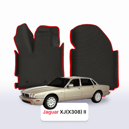 Car mats EVAMATS for Jaguar XJ(X308) 2 gen 1997-2003 year SEDAN