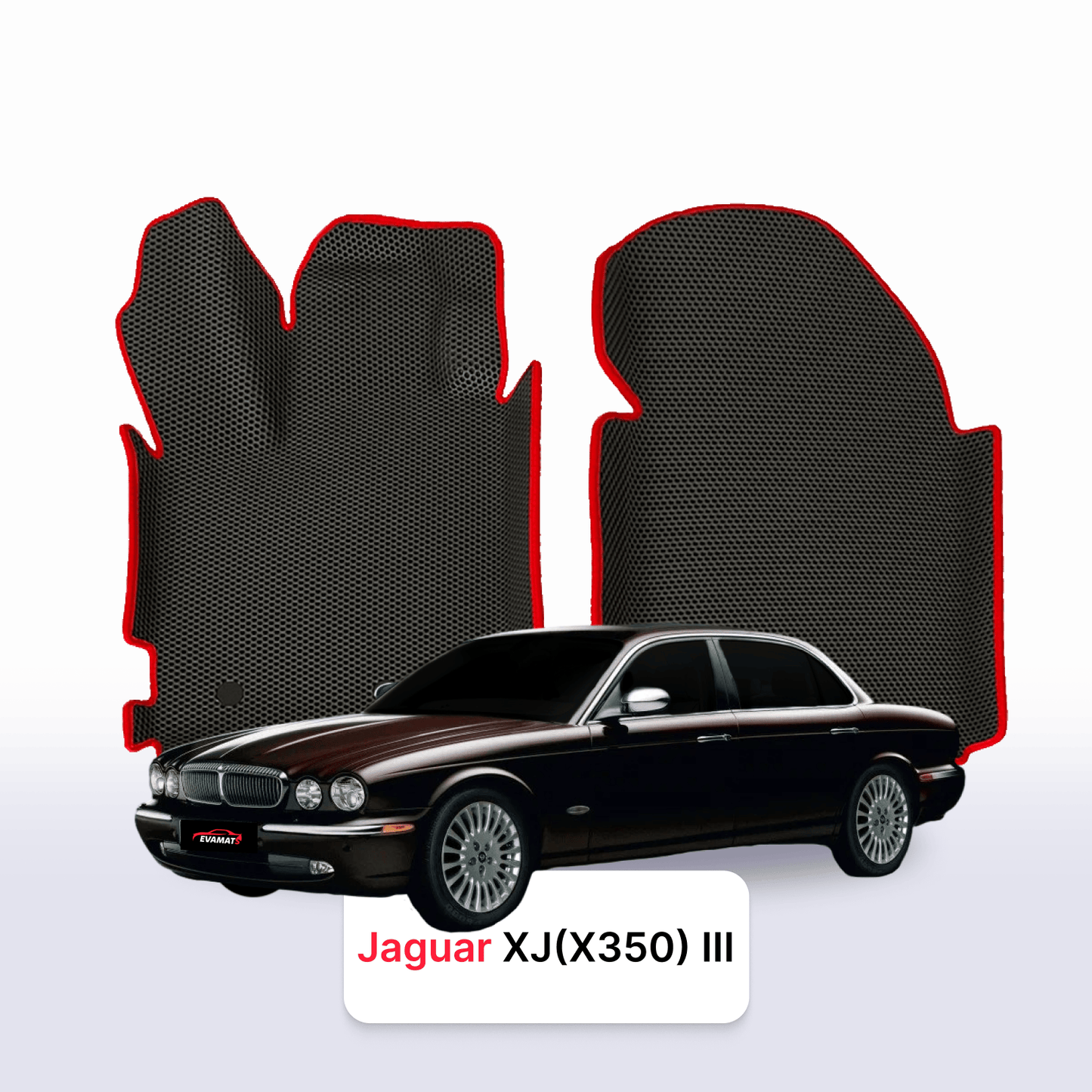 Car mats EVAMATS for Jaguar XJ(X350) 3 gen 2003-2009 year LONG SEDAN