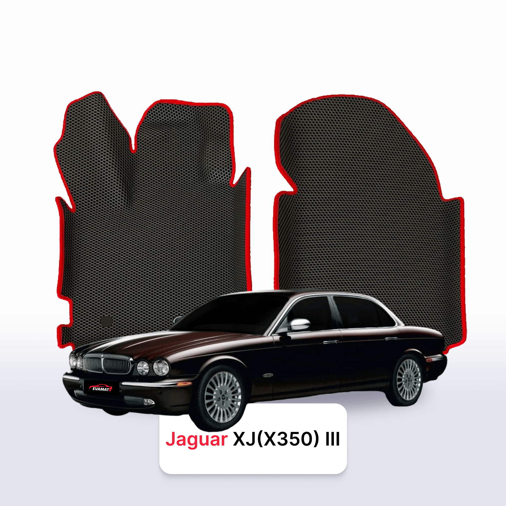 Car mats EVA for Jaguar XJ(X350) 3 gen 2003-2009 year LONG SEDAN