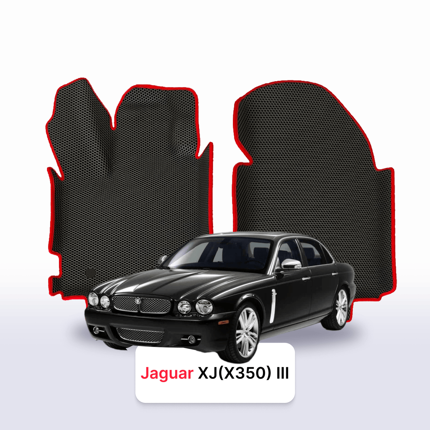 Car mats EVAMATS for Jaguar XJ(X350) 3 gen 2003-2009 year SEDAN