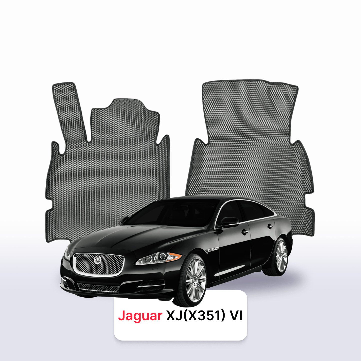 Car mats EVAMATS for Jaguar XJ(X351) 4 gen 2009-2019 year SEDAN