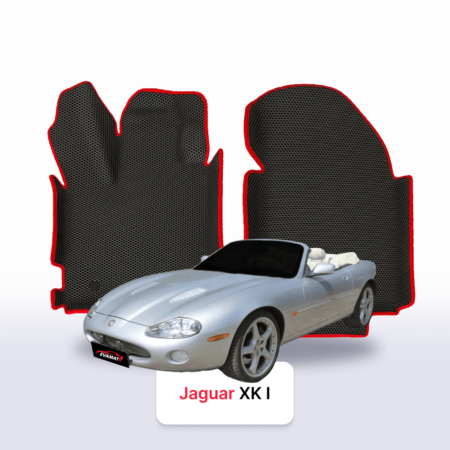 Car mats EVAMATS for Jaguar XK 1 gen 1996-2006 year CABRIO