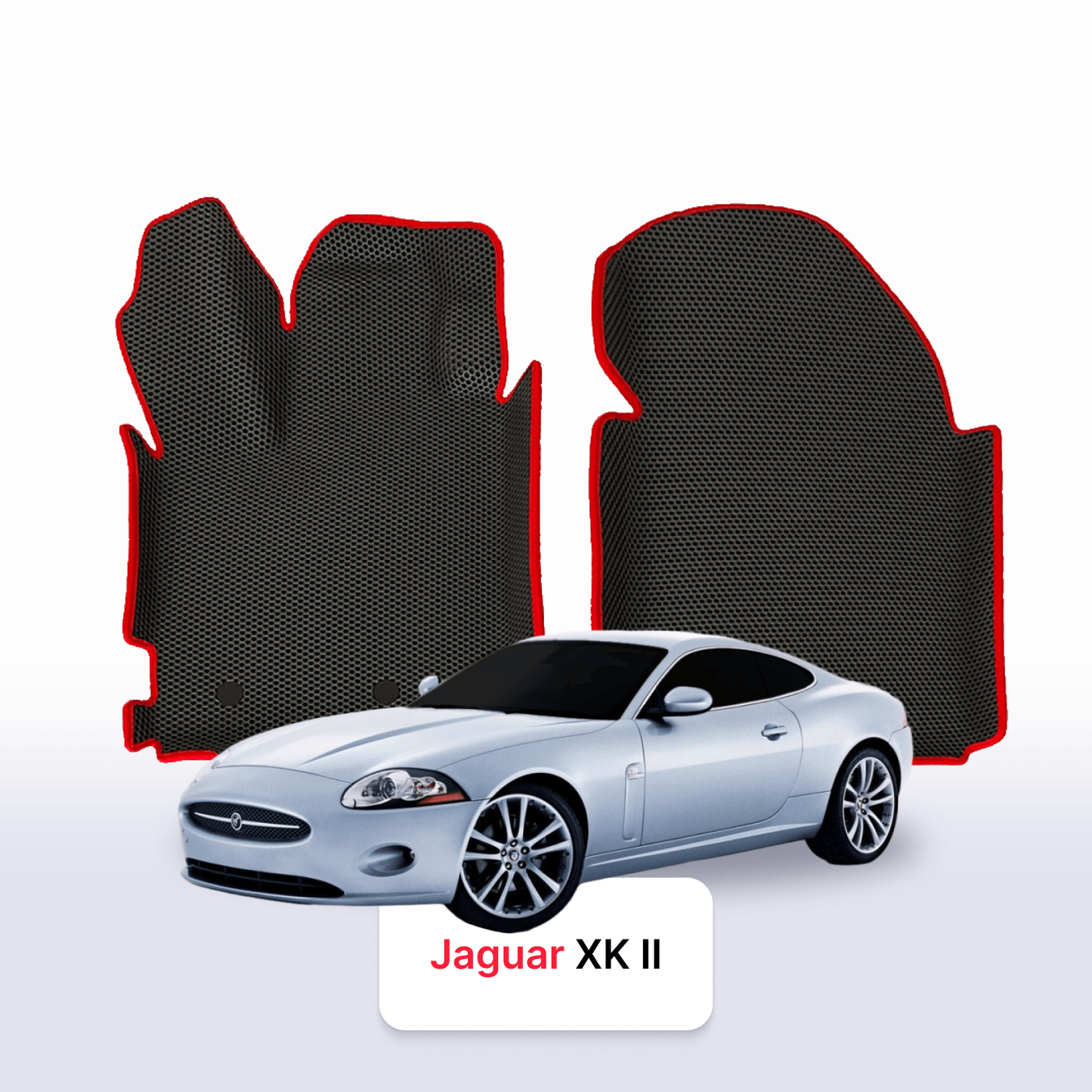 Car mats EVAMATS for Jaguar XK 2 gen 2006-2014 year COUPE
