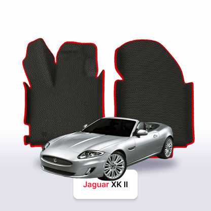 Car mats EVAMATS for Jaguar XK 2 gen 2006-2014 year CABRIO