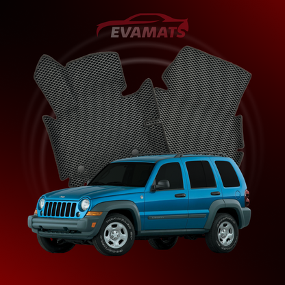 Car mats EVAMATS for Jeep Cherokee(KJ) 3 gen 2001-2007 year SUV