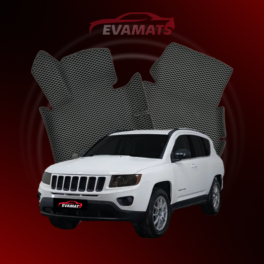 Alfombrillas de coche EVAMATS para Jeep Compass 1ª generación años 2006-2016 SUV