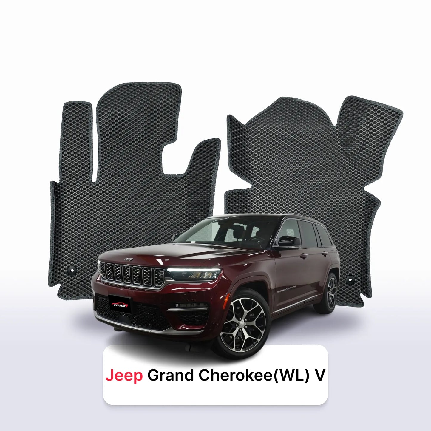 Car mats EVA for Jeep Grand Cheyearee Summit(WL) 5 gen 2021-2028 year LONG SUV
