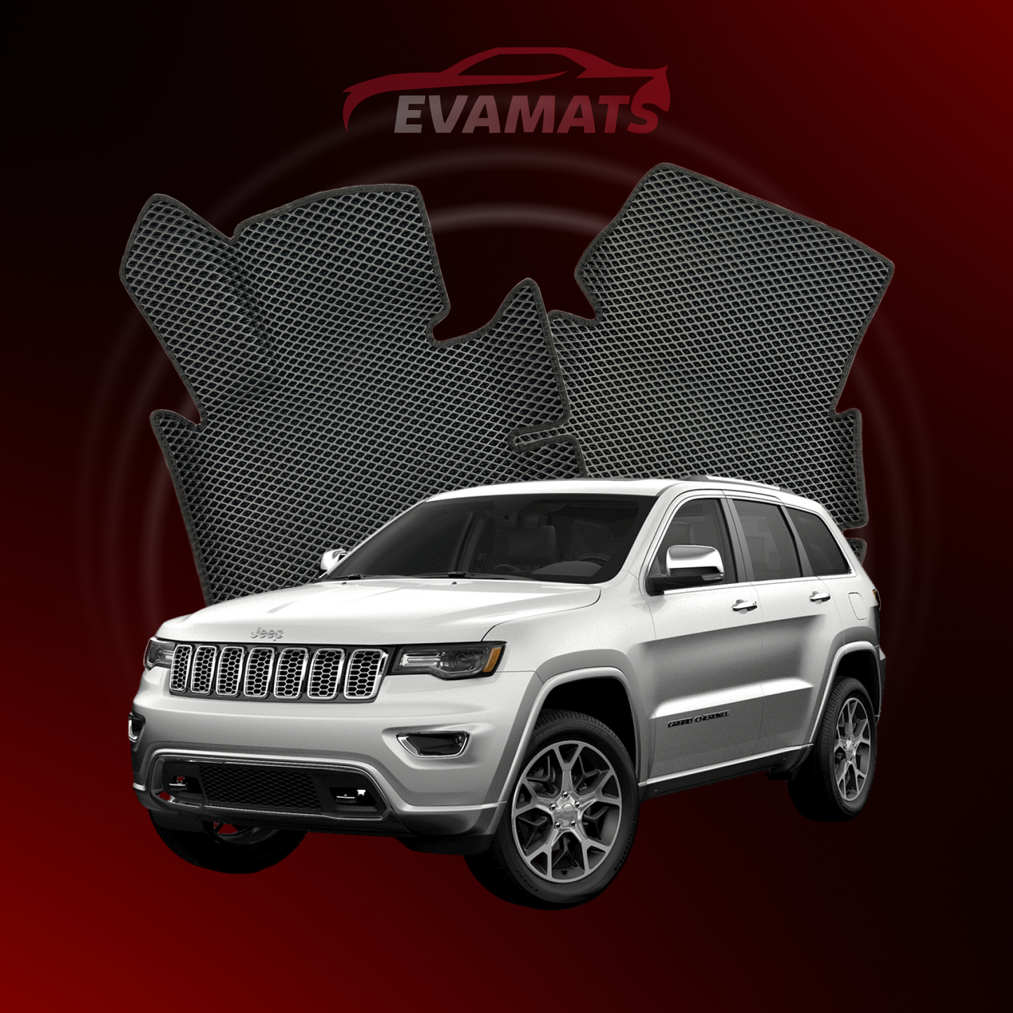 Car mats EVAMATS for Jeep Grand Cherokee(WK2) 4 gen 2010-2022 year SUV