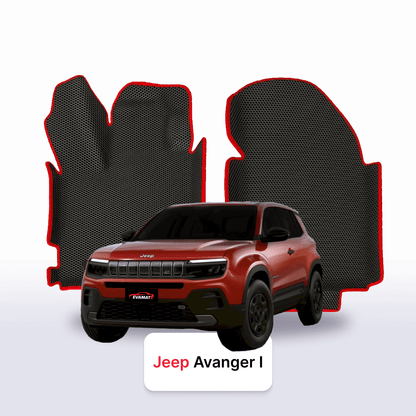 Car mats EVA for Jeep Avenger 1 gen 2023-2026 year Electric SUV