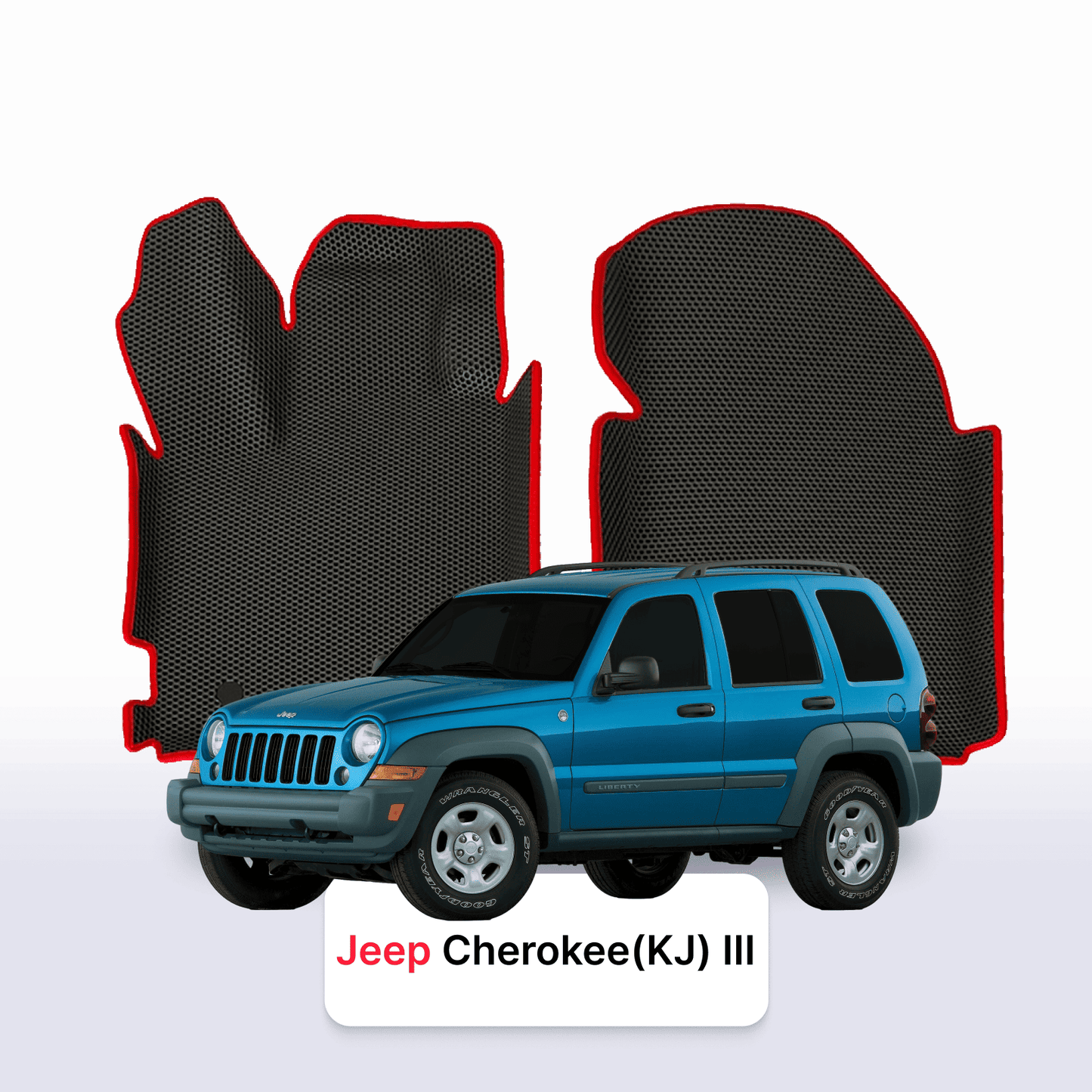 Car mats EVAMATS for Jeep Cheyearee(KJ) 3 gen 2001-2007 year SUV