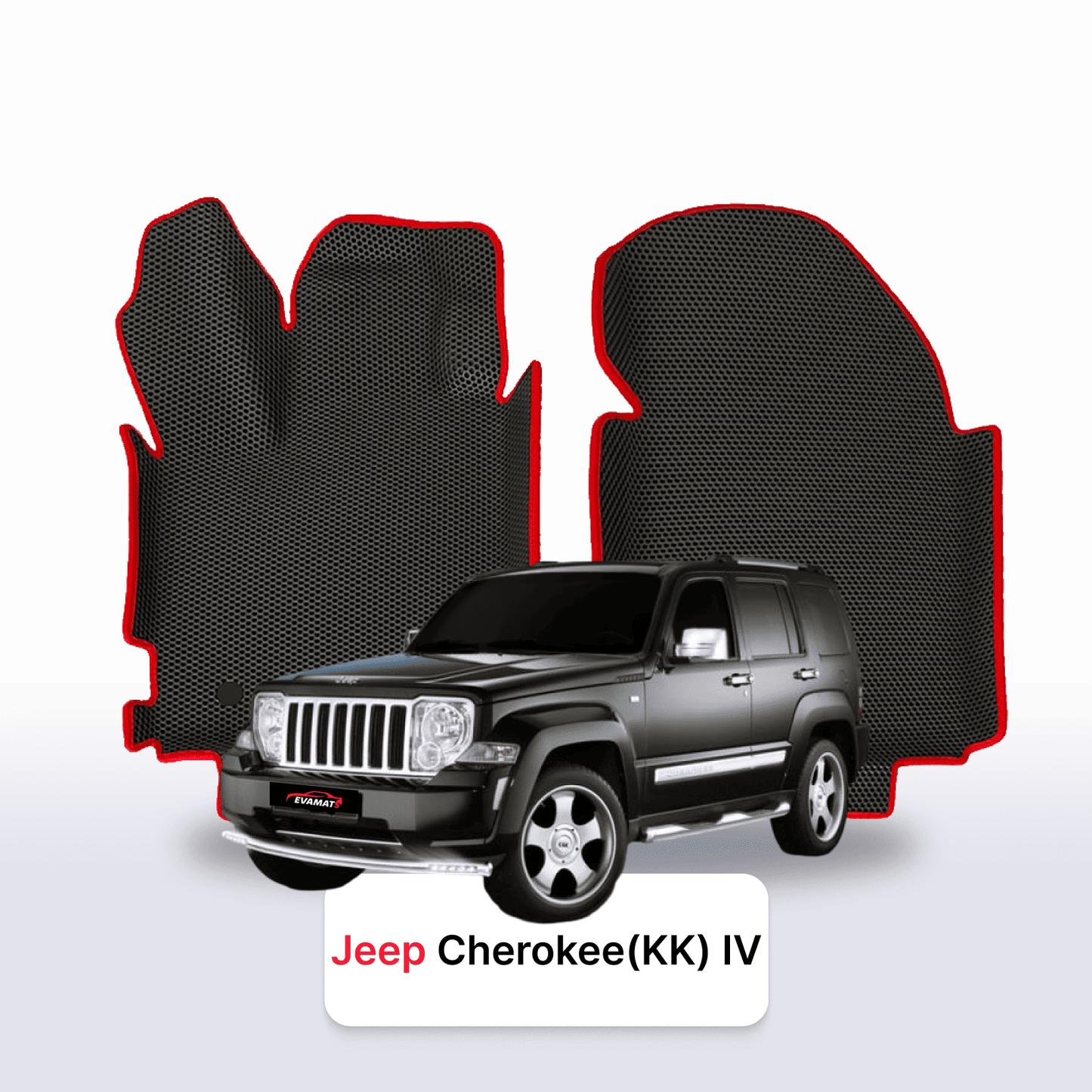 Car mats EVAMATS for Jeep Cheyearee(KK) 4 gen 2007-2012 year SUV