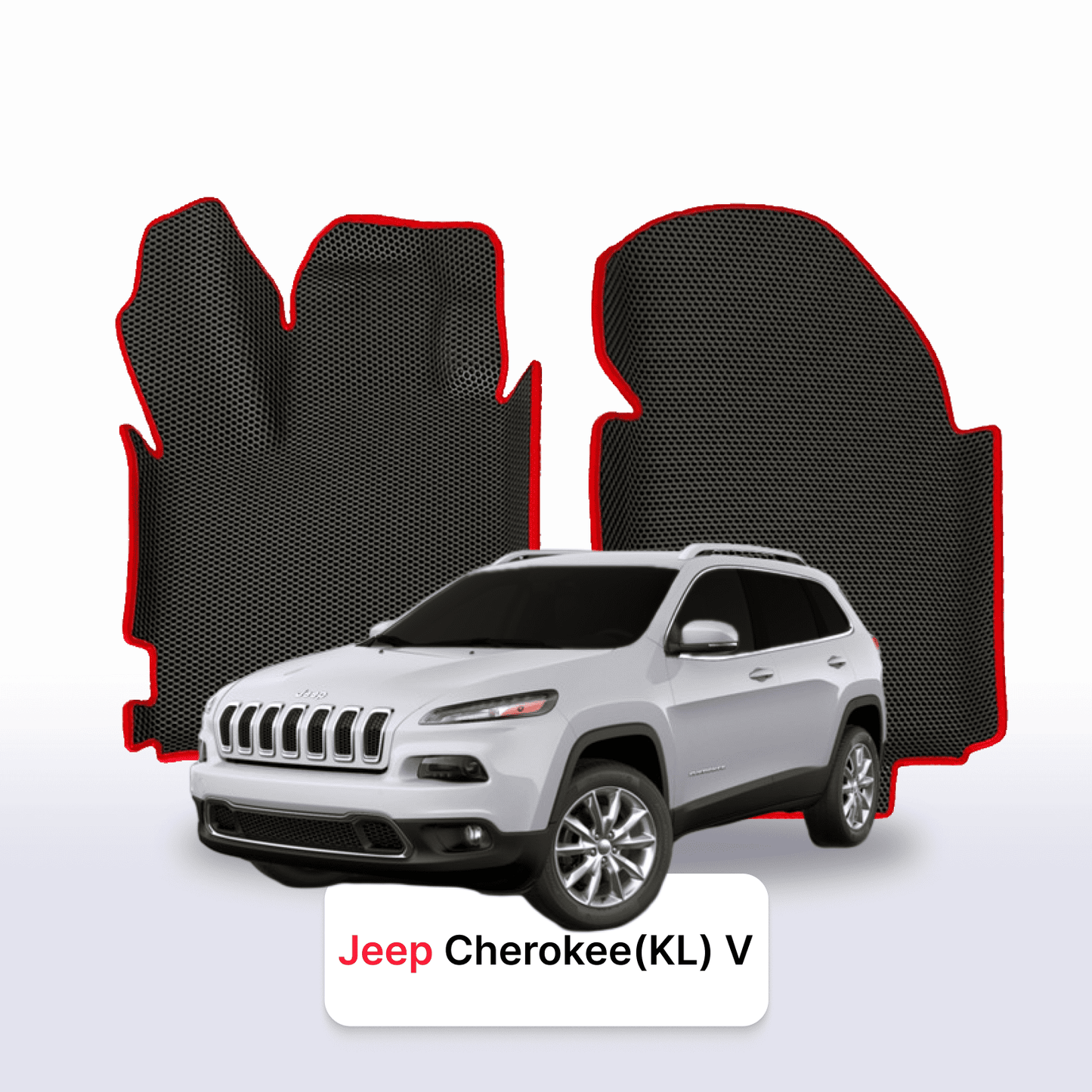 Car mats EVAMATS for Jeep Cheyearee(KL) 5 gen 2013-2025 year SUV