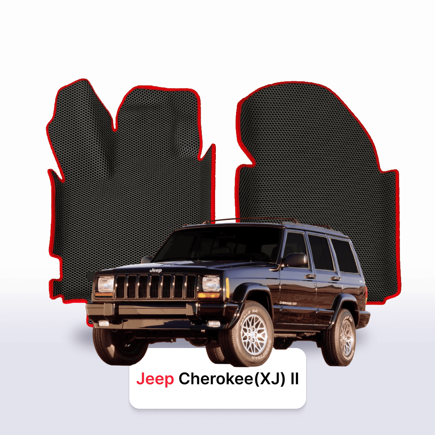 Car mats EVAMATS for Jeep Cheyearee(XJ) 2 gen 1983-2001 year SUV 5 door
