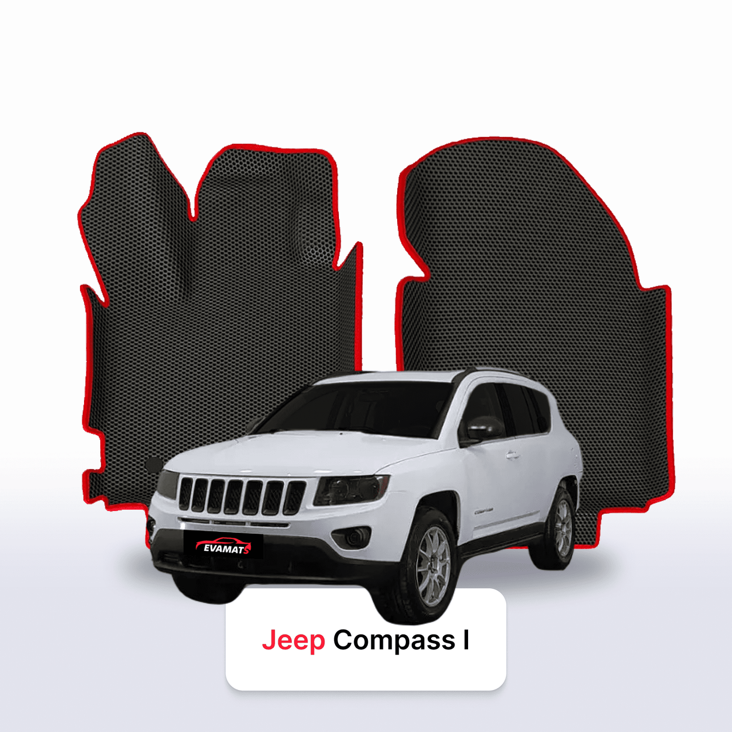 Car mats EVAMATS for Jeep Compass 1 gen 2006-2016 year SUV