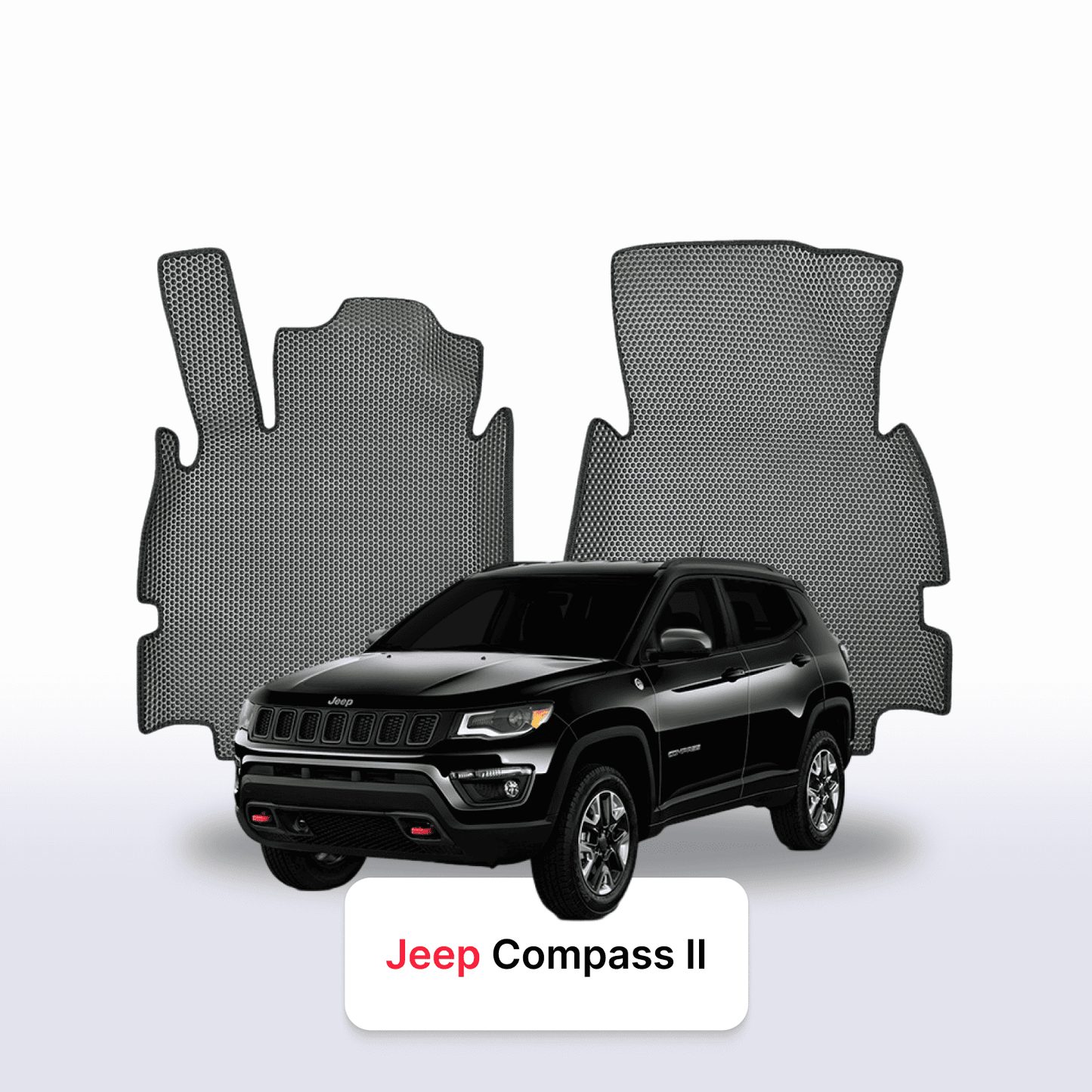 Car mats EVAMATS for Jeep Compass 2 gen 2017-2025 year SUV