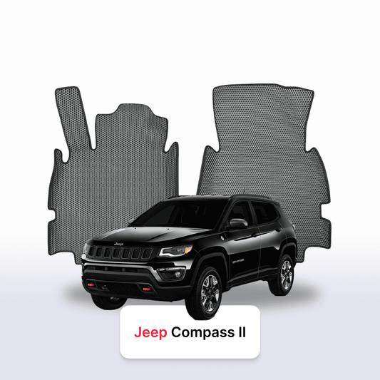 Car mats EVAMATS for Jeep Compass 2 gen 2017-2025 year SUV