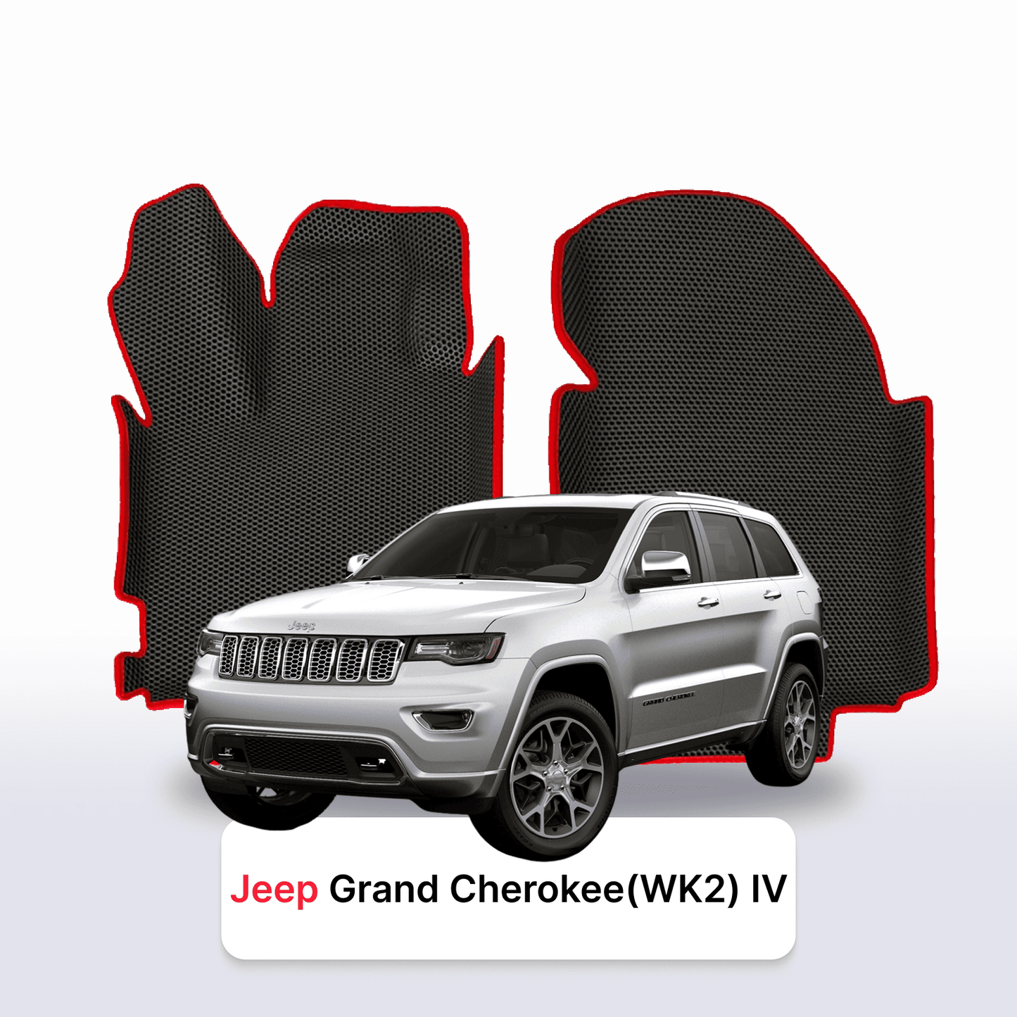 Car mats EVA for Jeep Grand Cheyearee facelift(WK2) 4 gen 2013-2022 year SUV