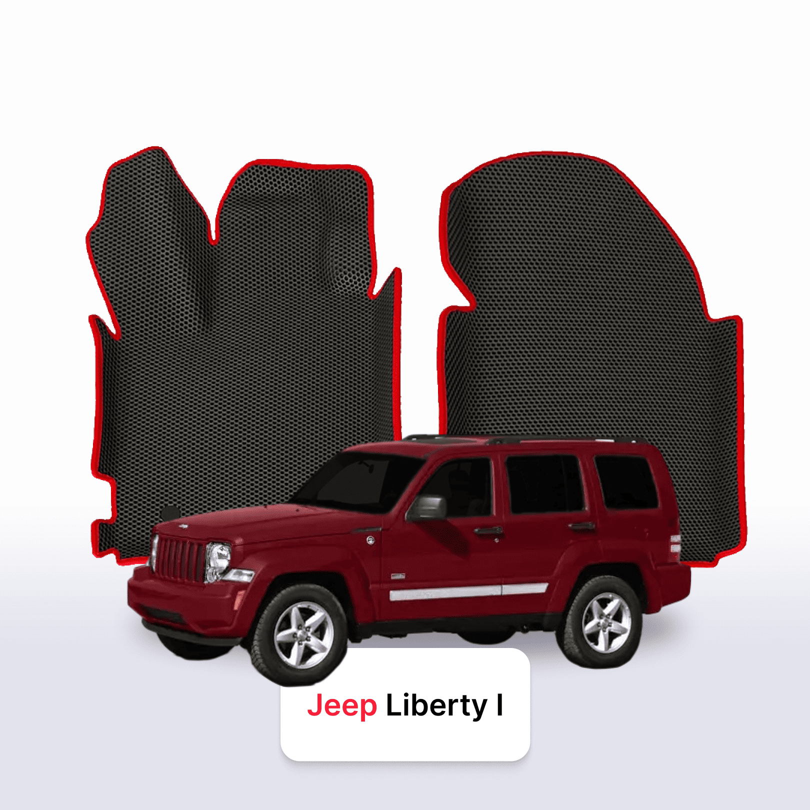 Car mats EVA for Jeep Liberty 1 gen 2001-2007 year SUV