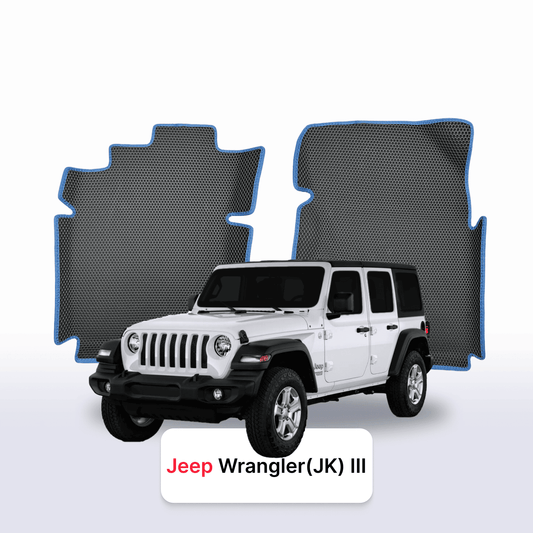 Car mats EVAMATS for Jeep Wrangler(JK) 3 gen 2007-2018 year SUV 5 door