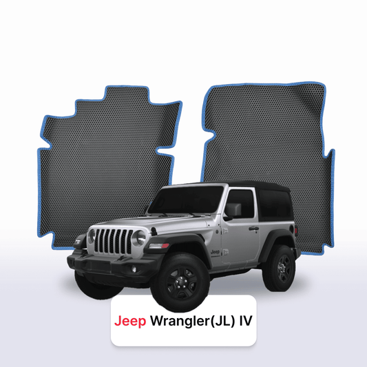 Car mats EVAMATS for Jeep Wrangler(JL) 4 gen 2017-2025 year SUV 3 door