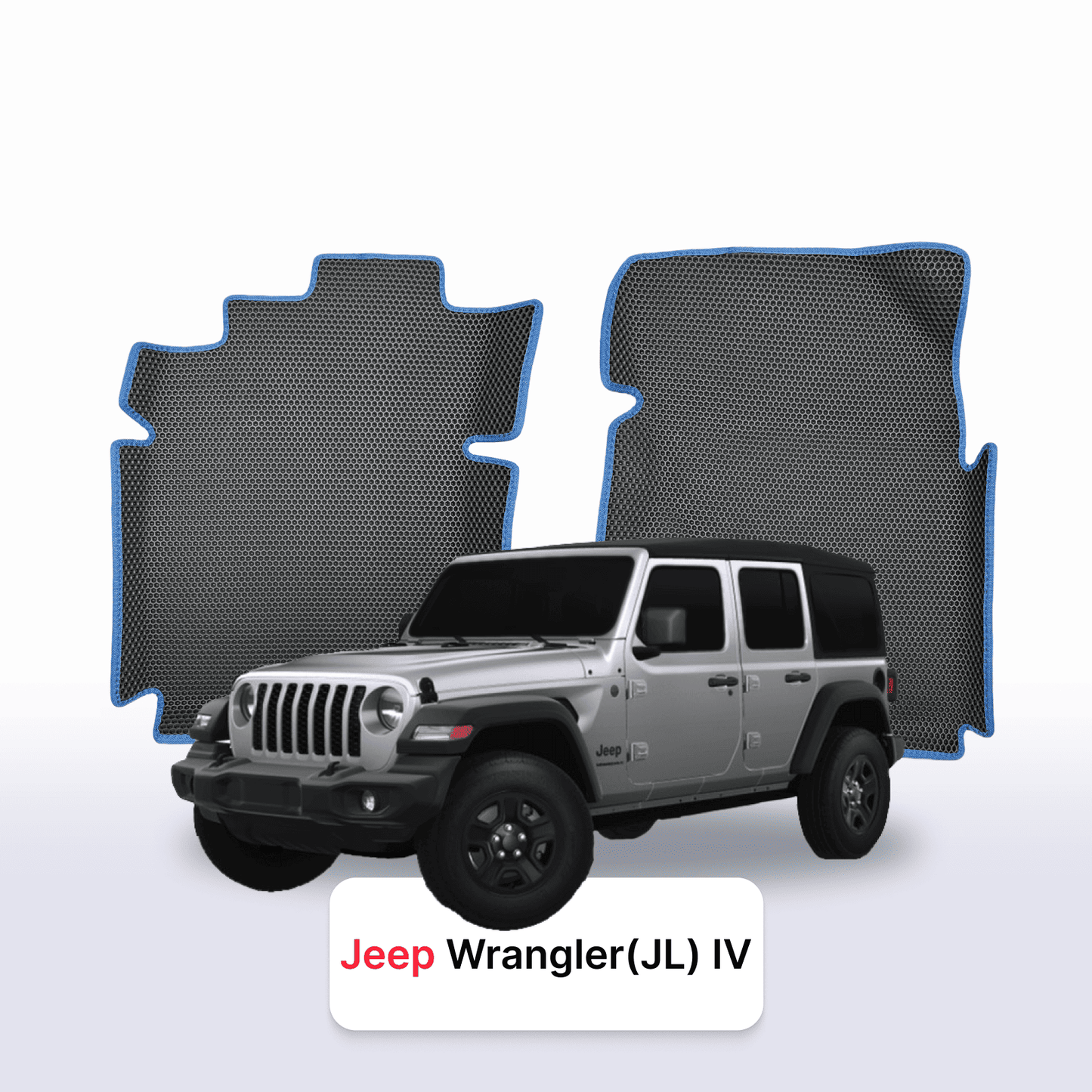 Car mats EVAMATS for Jeep Wrangler(JL) 4 gen 2017-2025 year SUV 5 door
