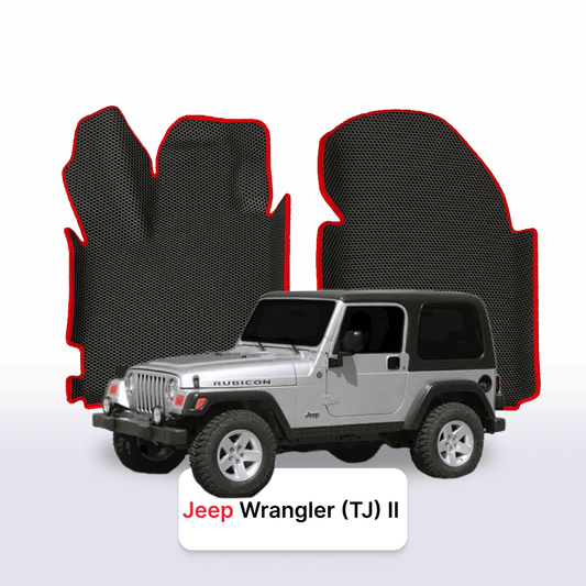 Car mats EVA for Jeep Wrangler(TJ) 2 gen 1996-2006 year 3 door SUV