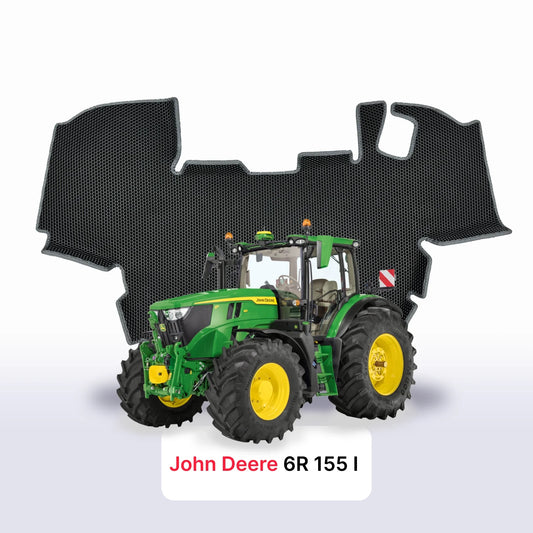 Car mats EVAMATS for John Deere 6R 155 1 gen 2021-2024 year TRACTOR