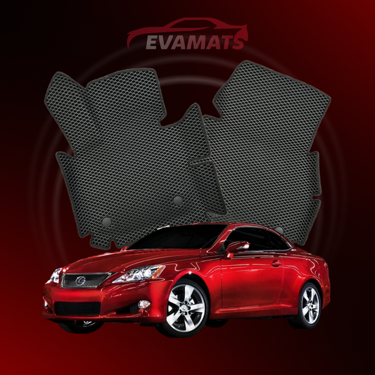 Autokoberce EVAMATS pro Lexus IS 2 gen 2005-2016 rok COUPE/CABRIO