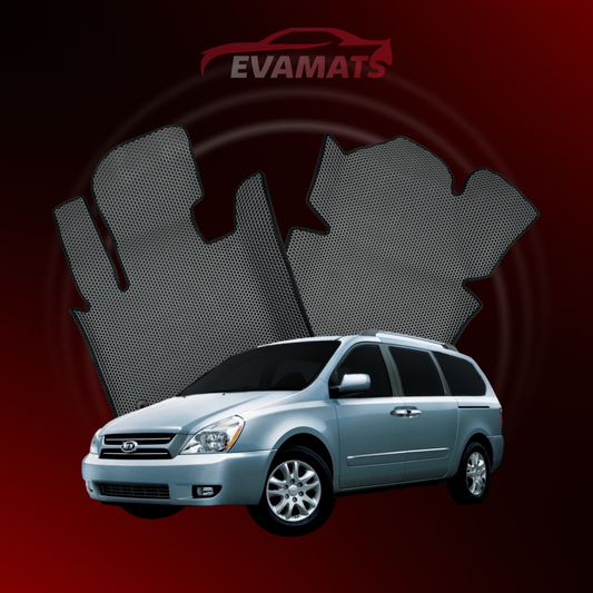 Fußmatten EVAMATS für Kia Carnival II Gen 2006-2014 Jahr MINIVAN