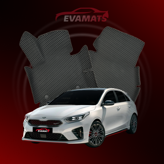 Tapis de voiture EVAMATS pour Kia Ceed GT II gen 2018-2023 année HAYON 5 portes