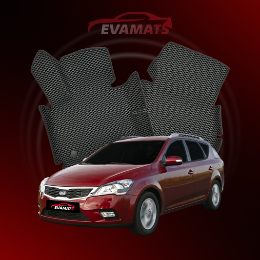 Tapis de voiture EVAMATS pour Kia Ceed I gen 2006-2012 année STATION WAGON