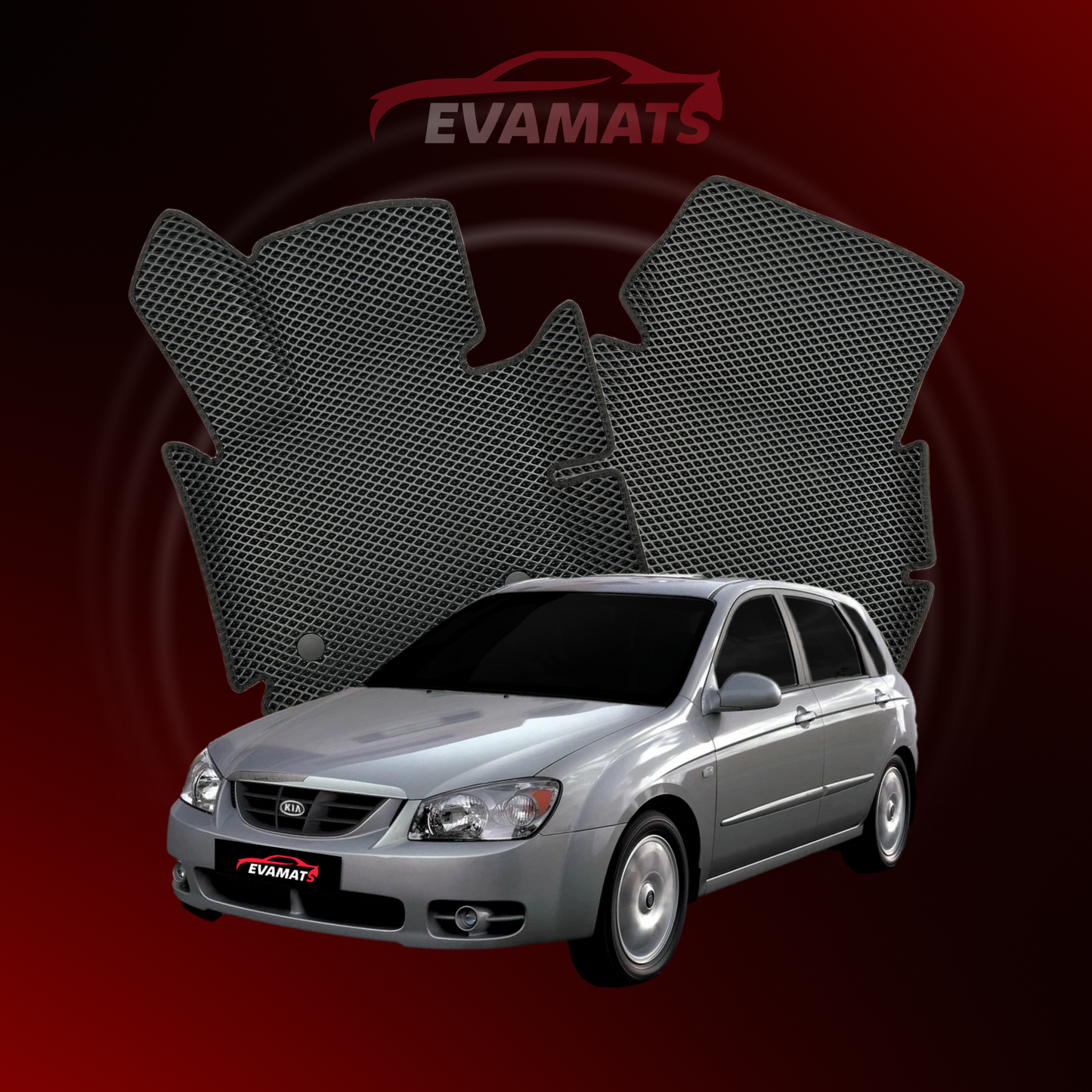 Autokoberce EVAMATS pro Kia Cerato I gen 2003-2009 rok HATCHBACK 5dv.