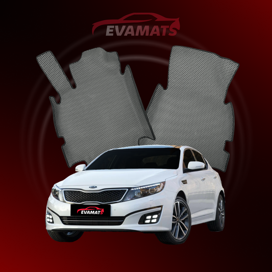 Alfombrillas de coche EVAMATS para Kia Optima III gen 2010-2015 año SEDAN