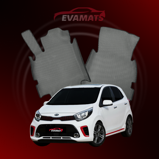 Tappetini per auto EVAMATS per Kia Picanto GT-line III gen 2017-2025 anno HATCHBACK 5 porte