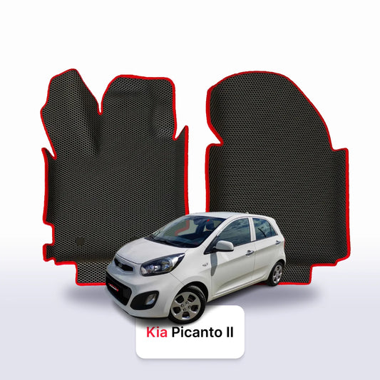 Car mats EVAMATS for Kia Picanto II gen 2011-2017 year HATCHBACK 5 door