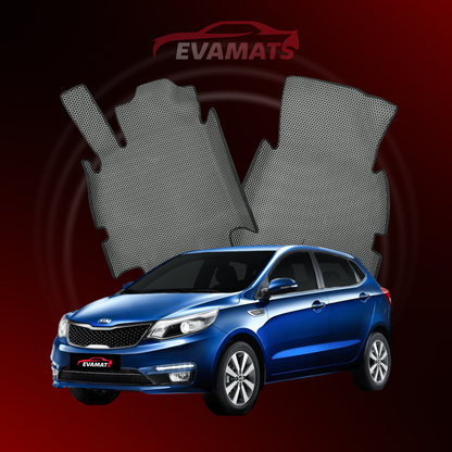 Autokoberce EVAMATS pre Kia Rio III gen 2011-2017 ročník HATCHBACK 5 dv.