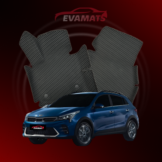 Tapis de voiture EVAMATS pour Kia Rio(X) IV gen 2017-2023 année HAYON 5 portes