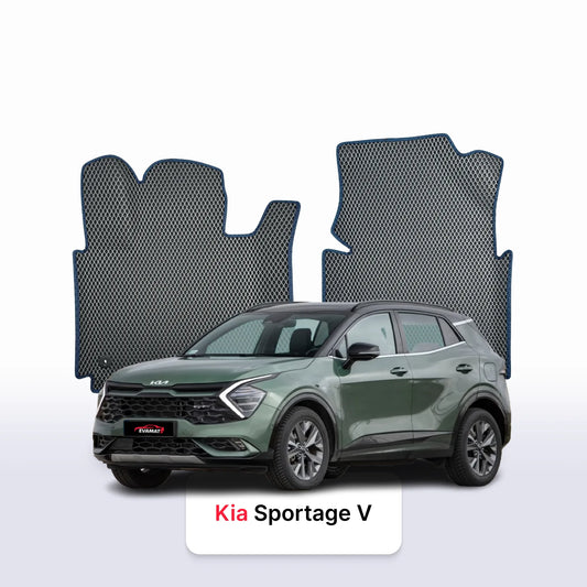 Car mats EVAMATS for Kia Sportage V gen 2021-2028 year SUV HEV, MHEV, PHEV