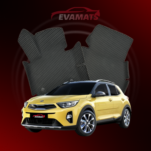 Alfombrillas de coche EVAMATS para Kia Stonic I gen 2017-2025 SUV