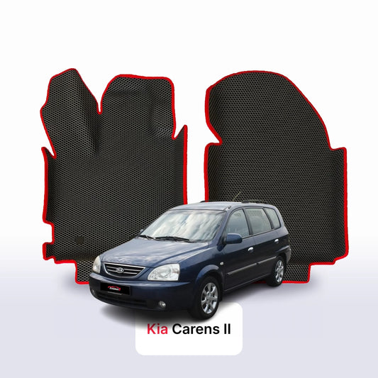 Car mats EVAMATS for Kia Carens II gen 2002-2006 year MINIVAN