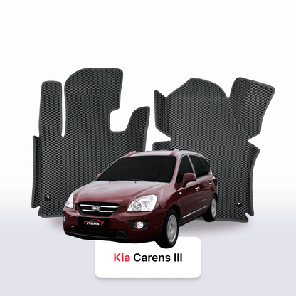 Car mats EVAMATS for Kia Carens(UN) III gen 2006-2012 year MINIVAN